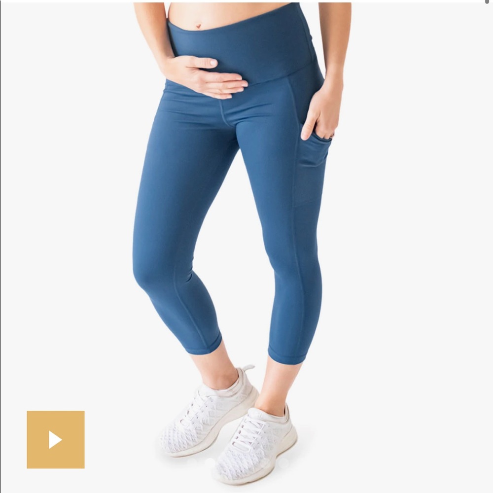 Kindred Bravely Maternity & Postpartum Support Crop Leggings